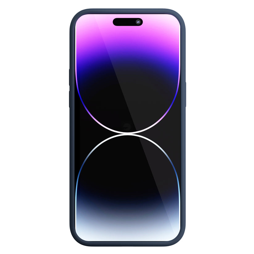 Next One silikonski ovitek za iPhone 14 Pro Max z Magsafe - modra - iSTYLE SI