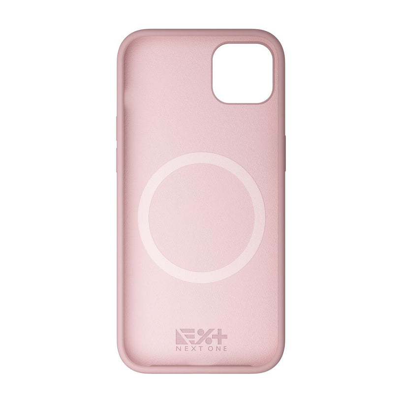 Next One silikonski ovitek za iPhone 15 Pro Max z MagSafe - roza - iSTYLE SI
