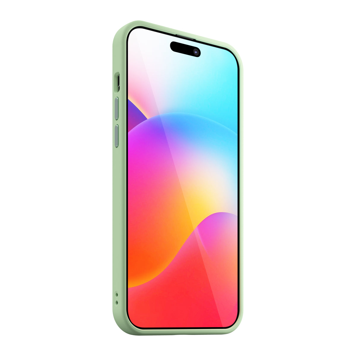 NEXT ONE Mist Shield ovitek za iPhone 15 z Magsafe - pistacija - iSTYLE SI