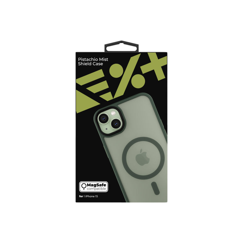 NEXT ONE Mist Shield ovitek za iPhone 15 z Magsafe - pistacija - iSTYLE SI