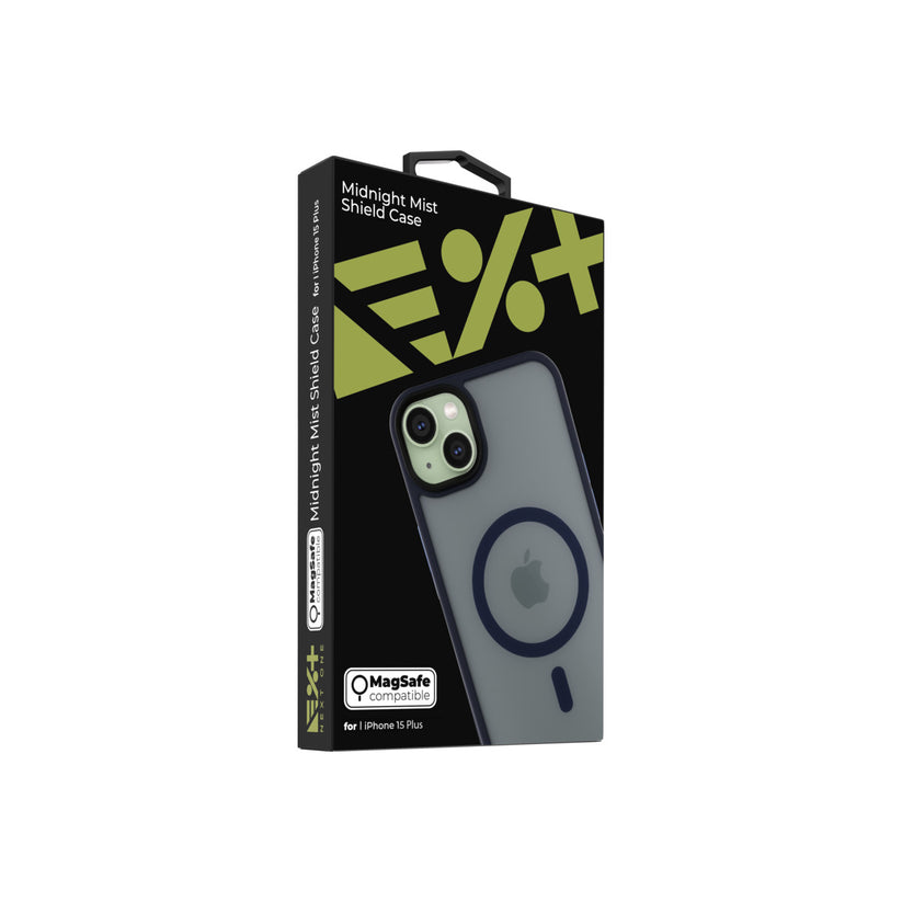 NEXT ONE Mist Shield ovitek za iPhone 15 Plus z Magsafe - Midnight - iSTYLE SI