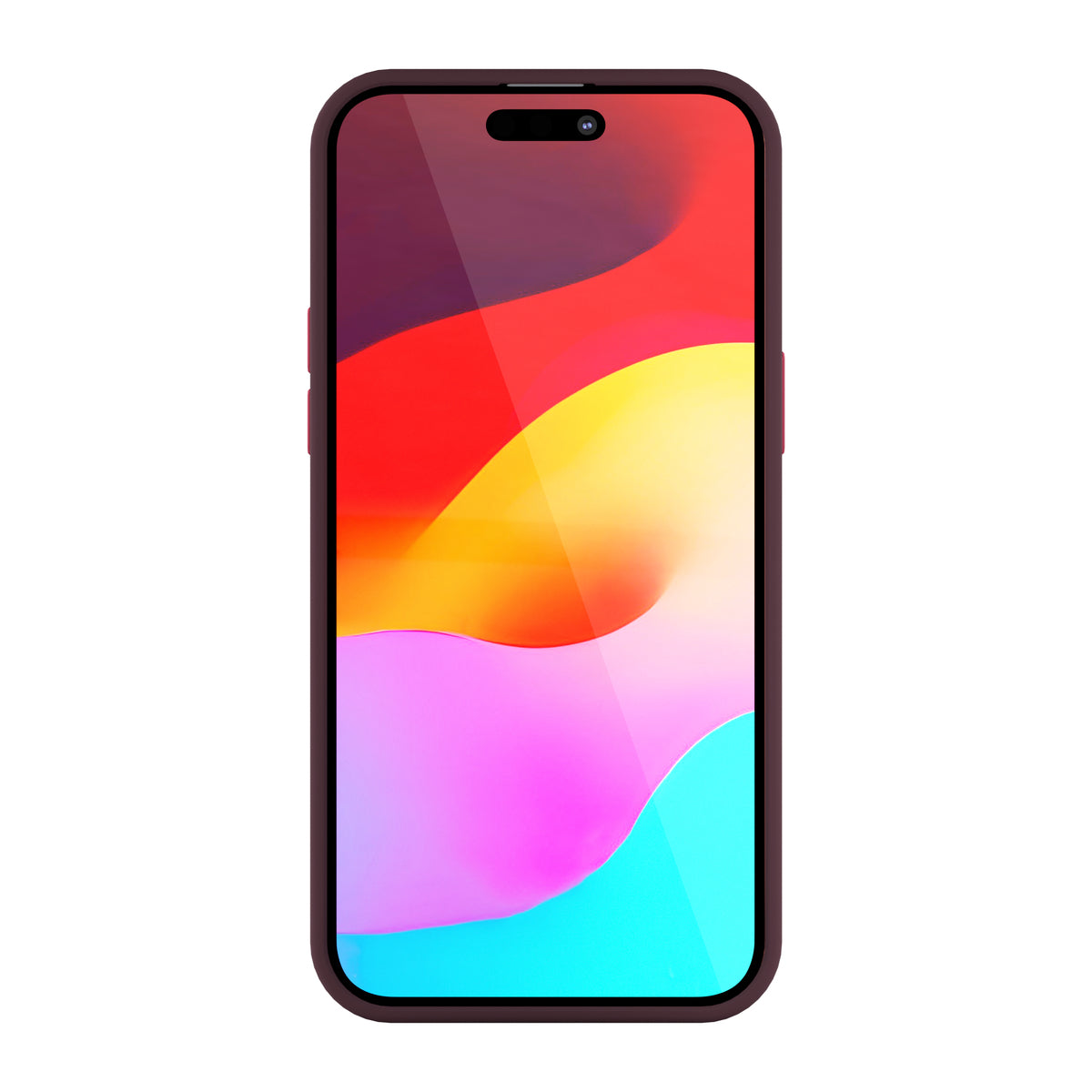 NEXT ONE Mist Shield ovitek za iPhone 15 Pro Max z Magsafe - Claret - iSTYLE SI