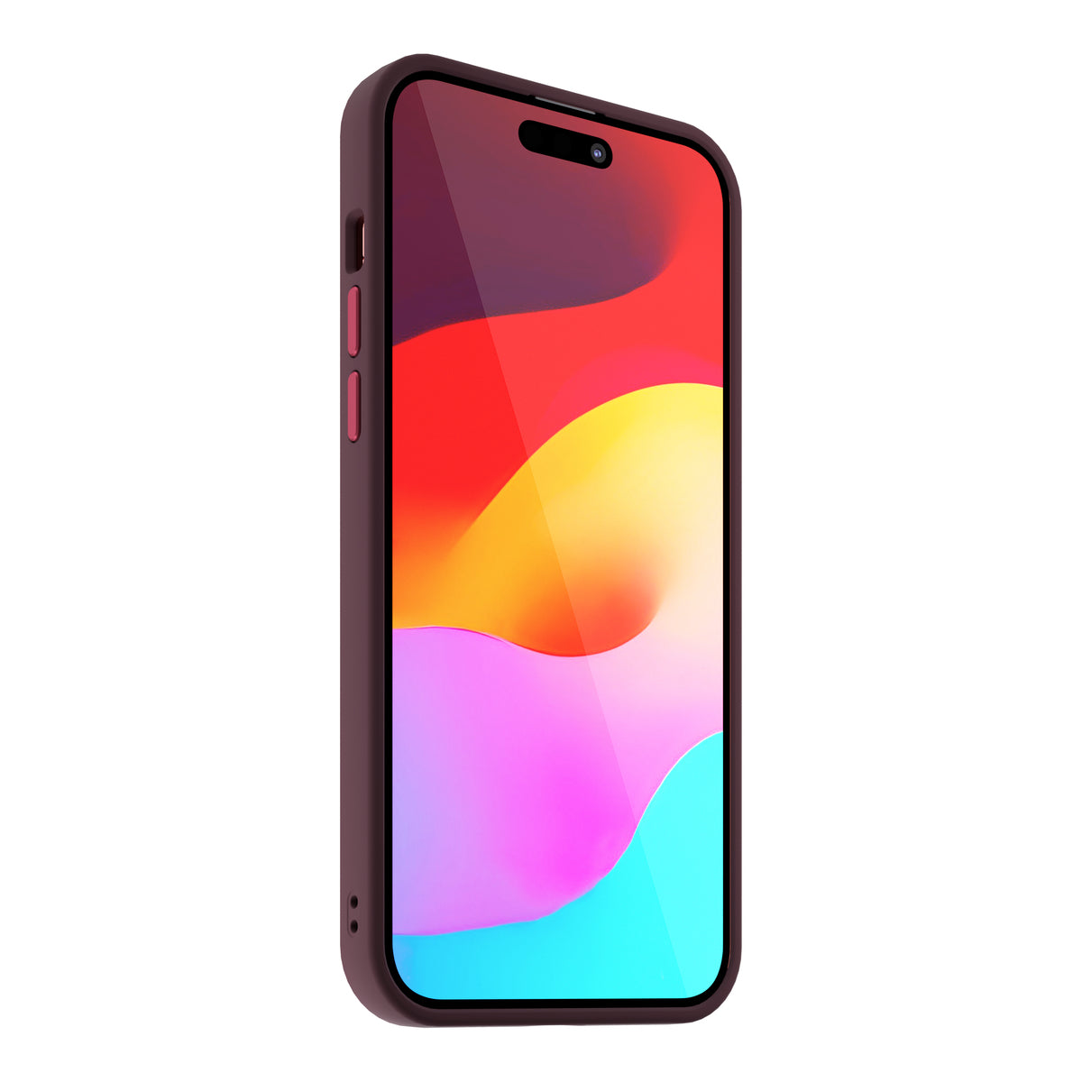 NEXT ONE Mist Shield ovitek za iPhone 15 Pro Max z Magsafe - Claret - iSTYLE SI