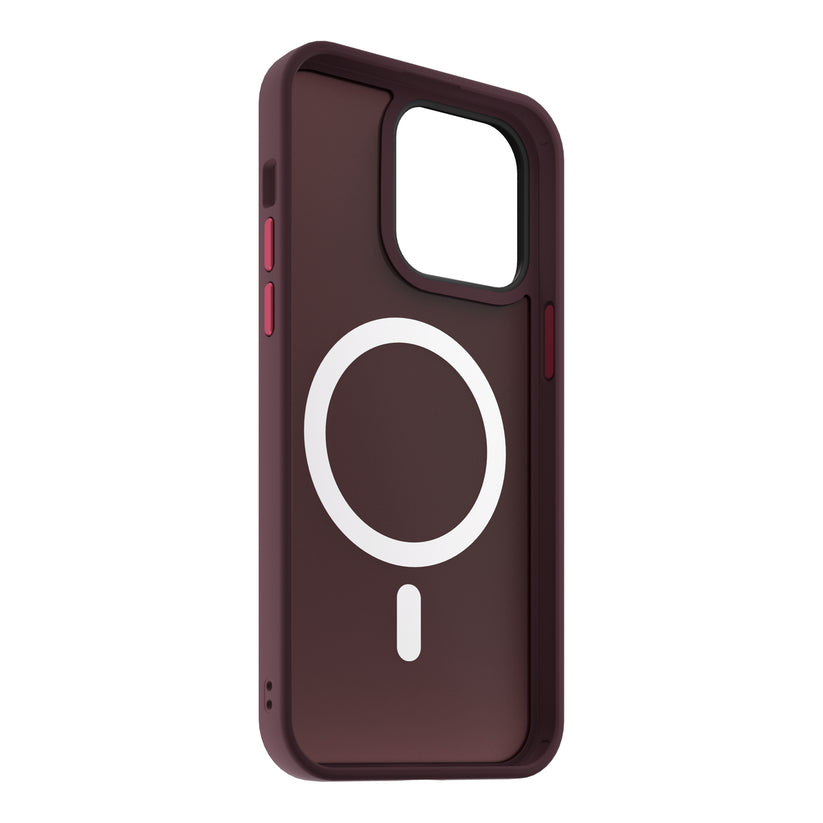 NEXT ONE Mist Shield ovitek za iPhone 15 Pro z Magsafe - Claret - iSTYLE SI