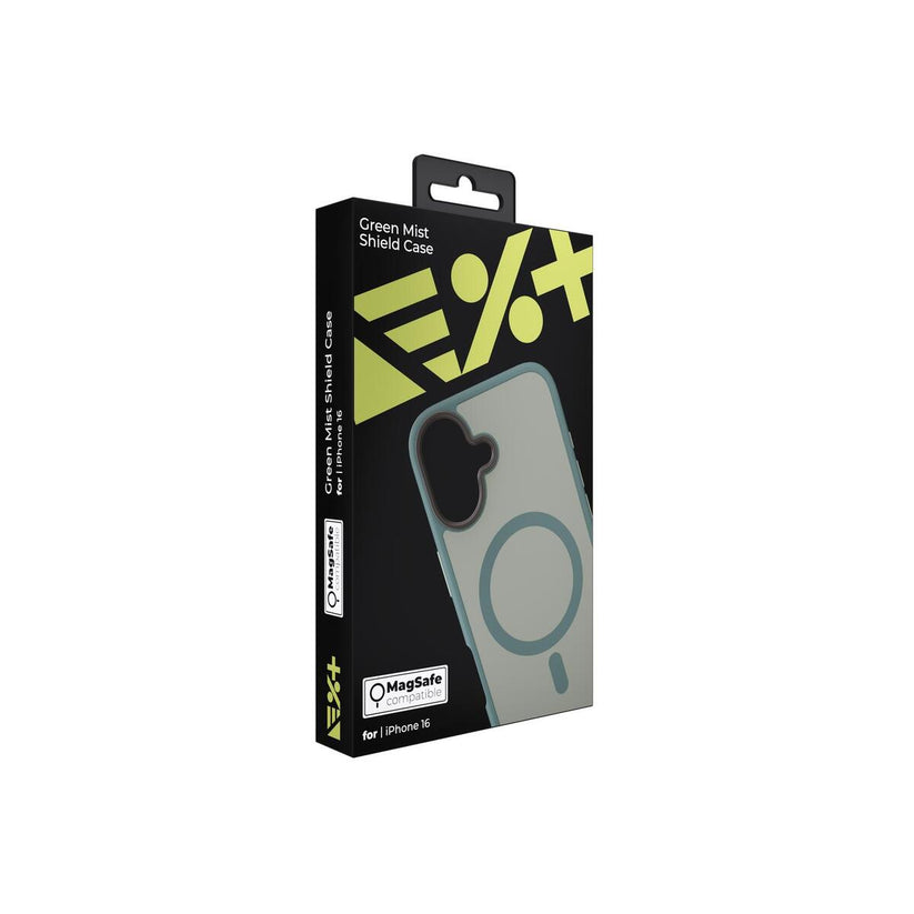 NEXT ONE Mist Shield ovitek za iPhone 16 z Magsafe - Zelena - iSTYLE SI
