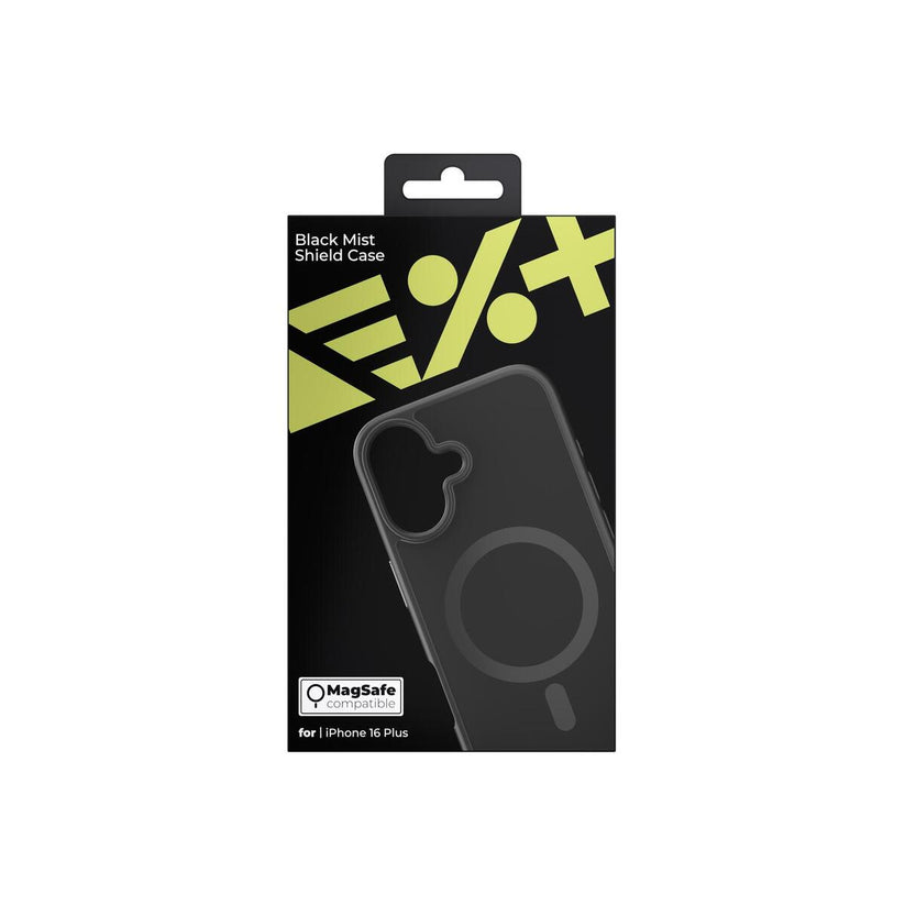 NEXT ONE Mist Shield ovitek za iPhone 16 Plus z Magsafe - Črna - iSTYLE SI