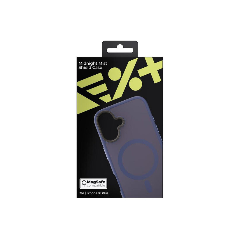 NEXT ONE Mist Shield ovitek za iPhone 16 Plus z Magsafe - Polnočno črna - iSTYLE SI