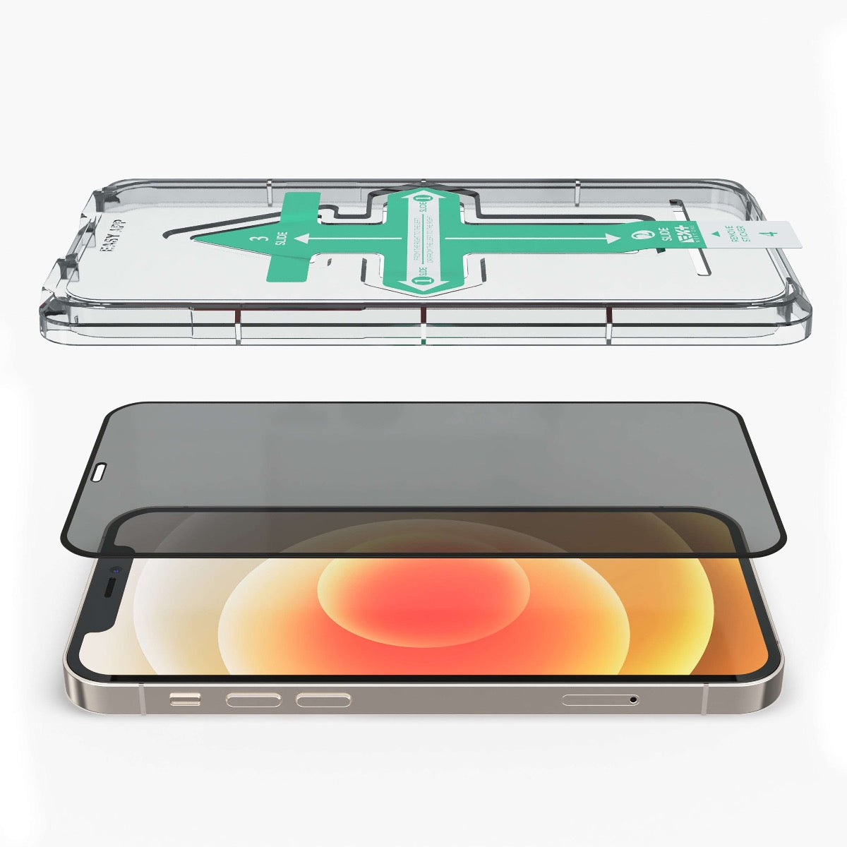 Next One ALL-ROUNDER PRIVACY zaščitno steklo za iPhone 13/13 Pro - iSTYLE SI