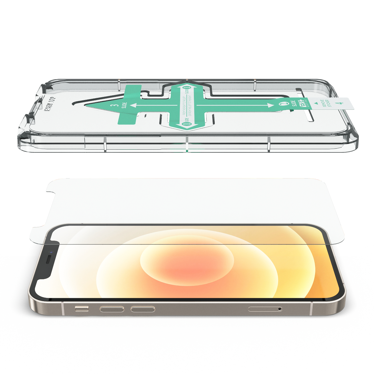 Next One Tempered zaščitno steklo za iPhone 12/12 Pro - iSTYLE SI