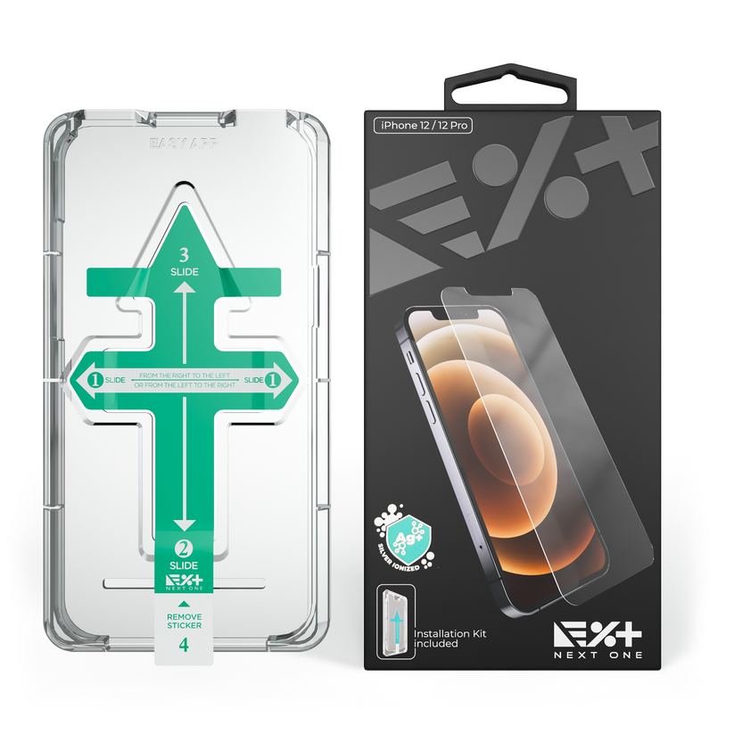Next One Tempered zaščitno steklo za iPhone 12/12 Pro - iSTYLE SI
