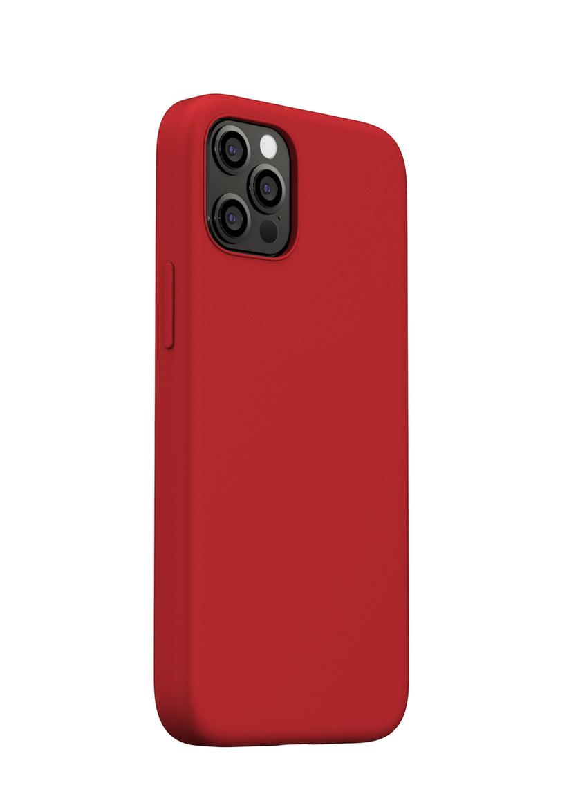 NEXT Red Silicone Case for iPhone 12/12 Pro MagSafe compatible - iSTYLE SI