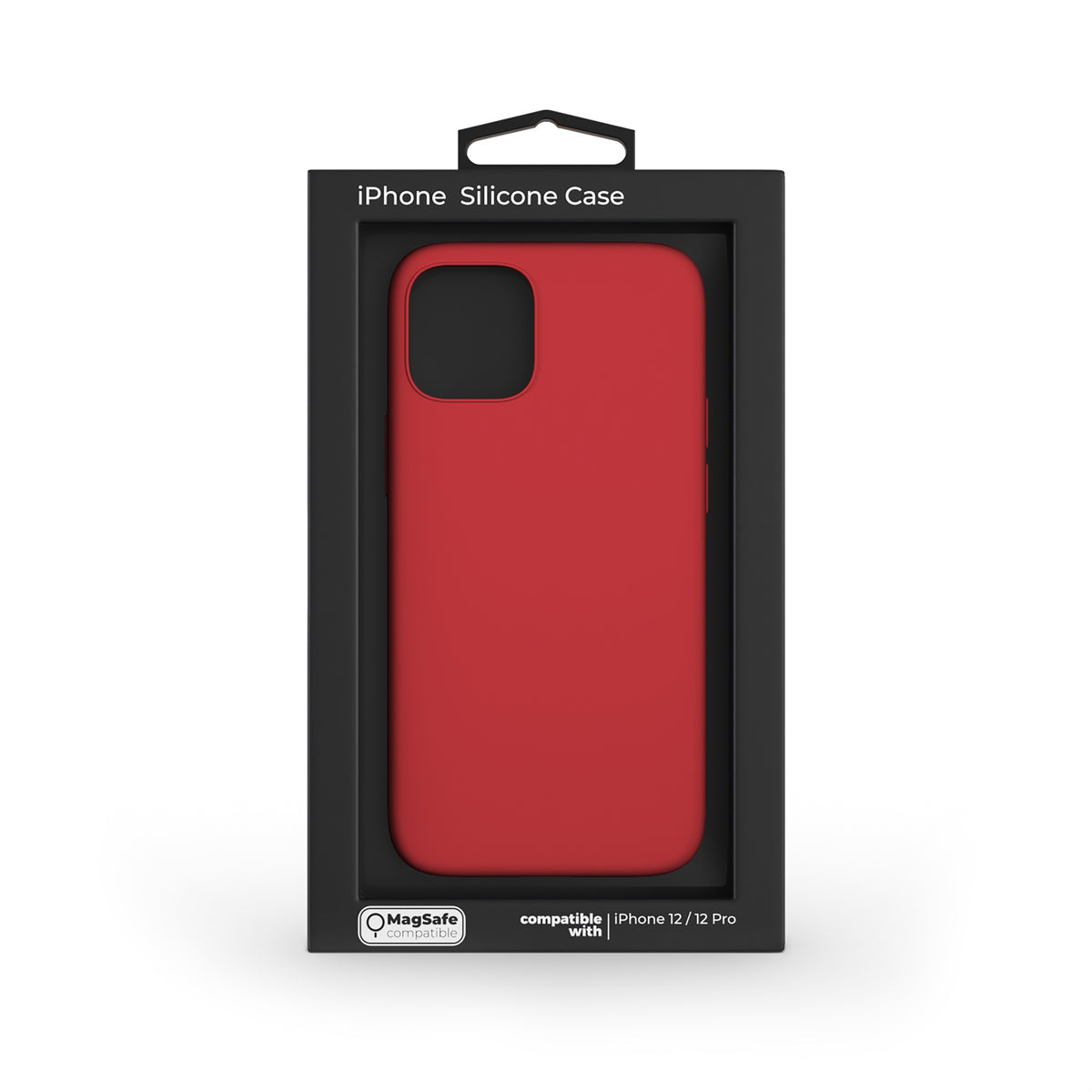 NEXT Red Silicone Case for iPhone 12/12 Pro MagSafe compatible - iSTYLE SI