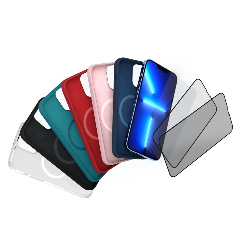 Next One silikonski ovitek z MagSafe za iPhone 13 Pro - Zelena - iSTYLE SI