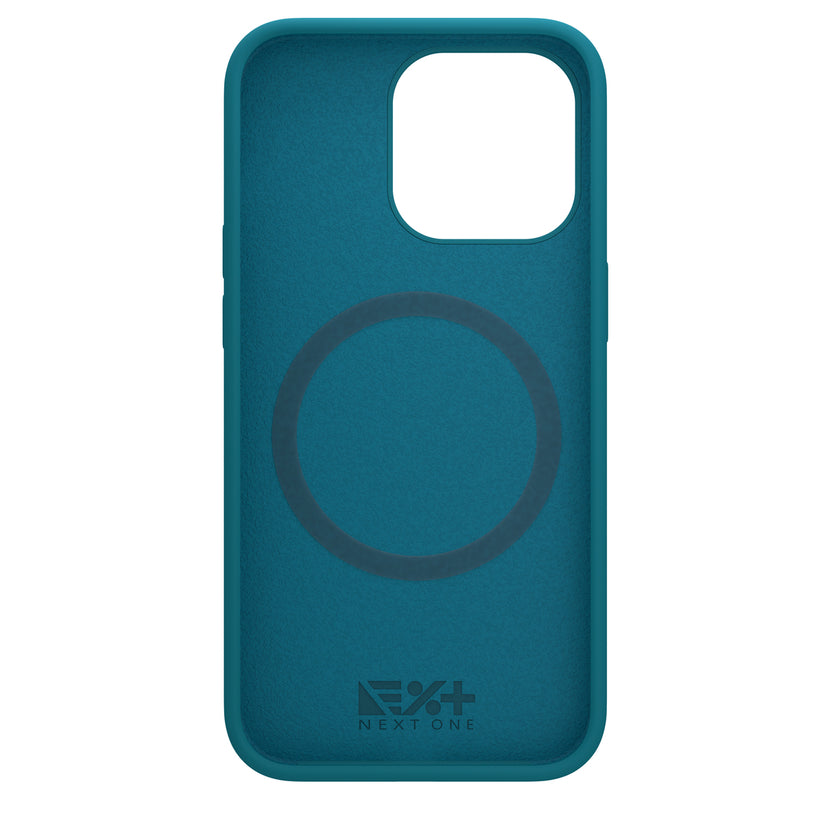 Next One silikonski ovitek z MagSafe za iPhone 13 Pro - Zelena - iSTYLE SI