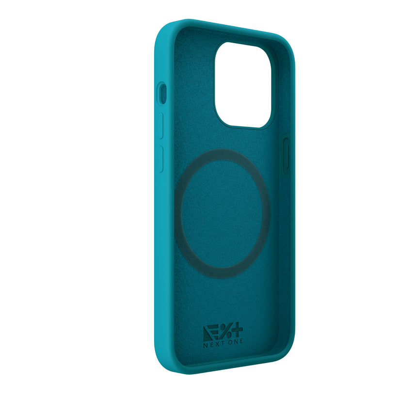 Next One silikonski ovitek z MagSafe za iPhone 13 Pro - Zelena - iSTYLE SI
