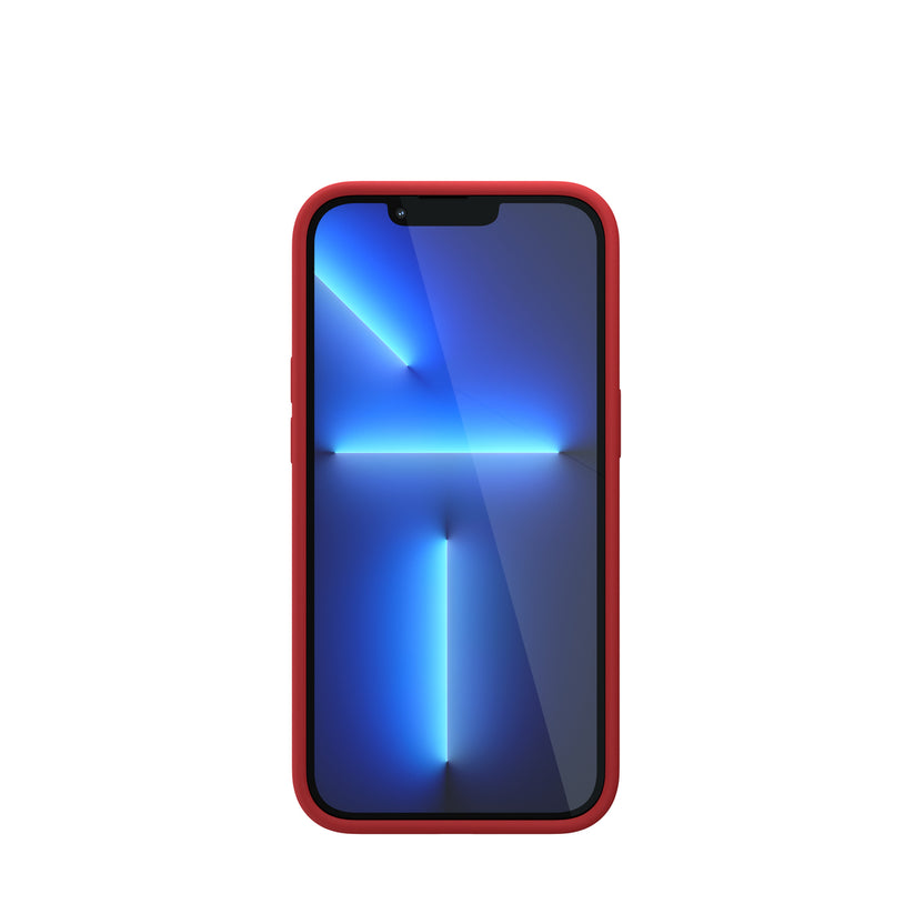 Next One silikonski ovitek z MagSafe za iPhone 13 Pro - Rdeča - iSTYLE SI