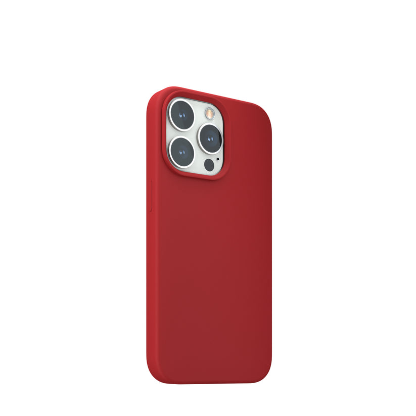 Next One silikonski ovitek z MagSafe za iPhone 13 Pro - Rdeča - iSTYLE SI