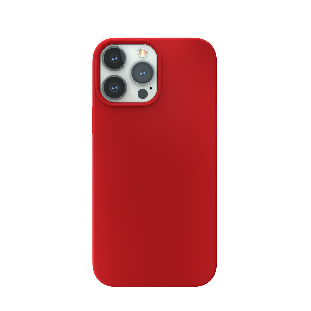 Next One silikonski ovitek z MagSafe za iPhone 13 Pro Max - Rdeča - iSTYLE SI