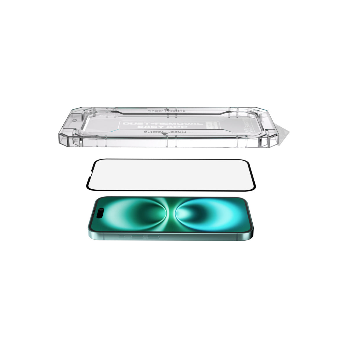 Next One All-rounder zaščitno steklo za iPhone 16 - iSTYLE SI