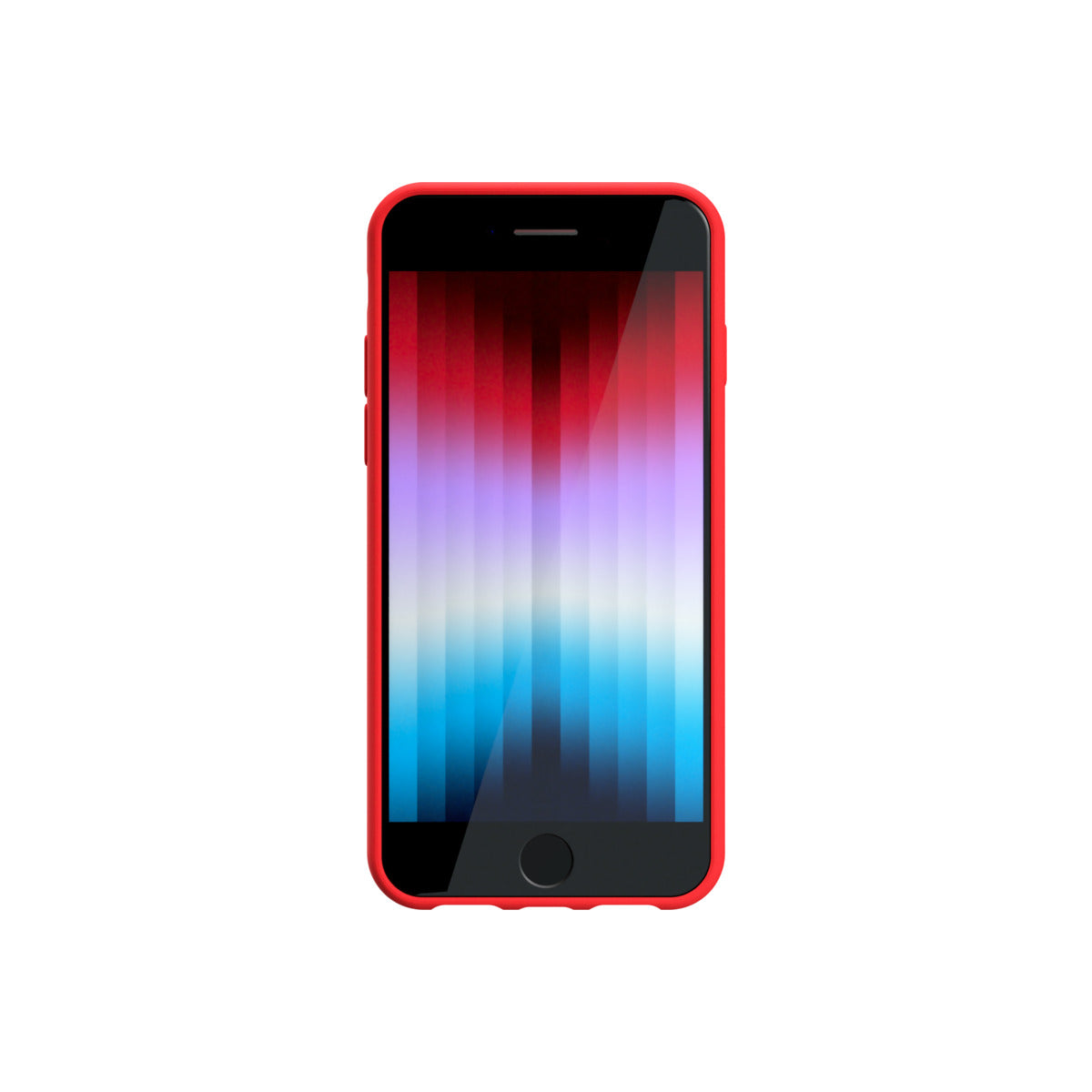 Next One silikonski ovitek za iPhone SE - rdeča - iSTYLE SI