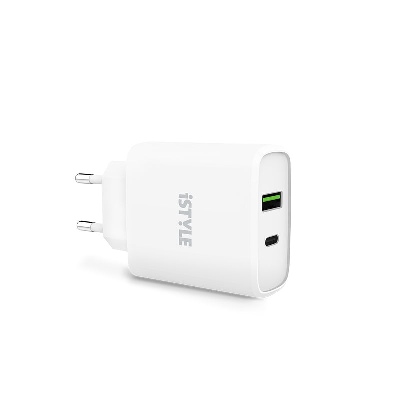 iStyle 38 W PRO polnilec - bela - iSTYLE SI