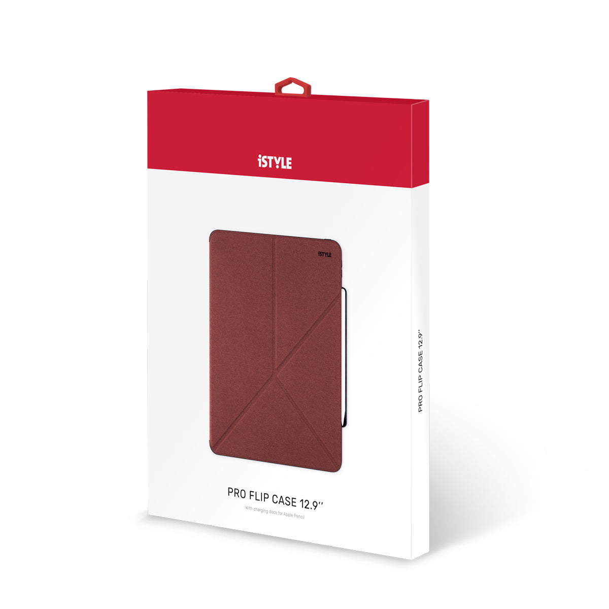 iStyle Pro Flip Case za iPad Pro 12,9" (2020) - rdeča - iSTYLE SI