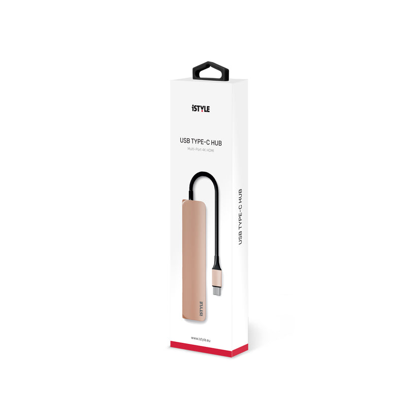 iSTYLE USB-C adapter 4K HDMI - gold/black - iSTYLE SI