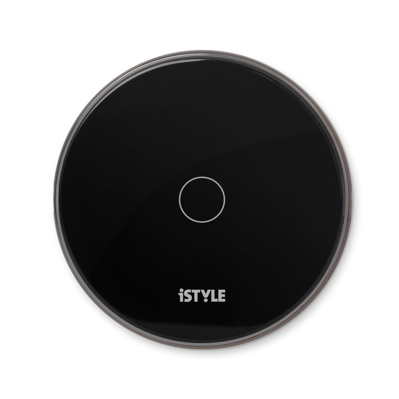 iStyle brezžični polnilec 15W + adapter - črna - iSTYLE SI