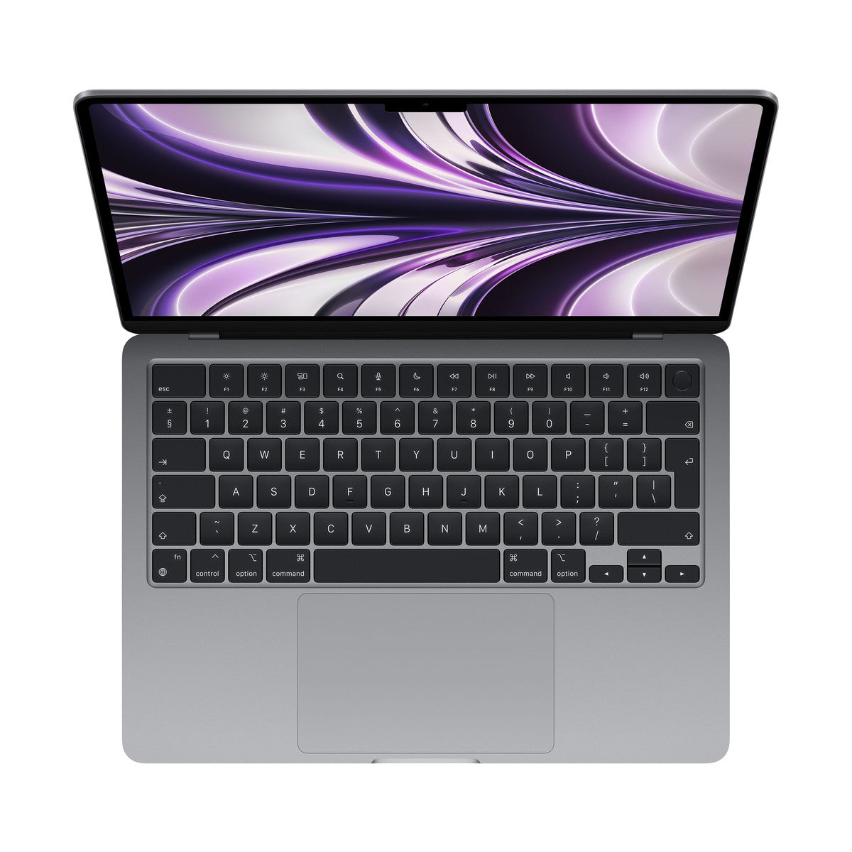 MacBook Air 13: M2 z 8-jedrno CPE in 8-jedrno GPE, 16 GB, 256 GB SSD - vesoljno siv - iSTYLE SI