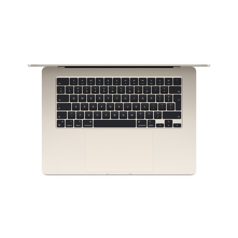 MacBook Air 15: M3 z 8-jedrno CPE in 10-jedrno GPE, 8 GB, 256 GB SSD - zvezdnato zlati - iSTYLE SI