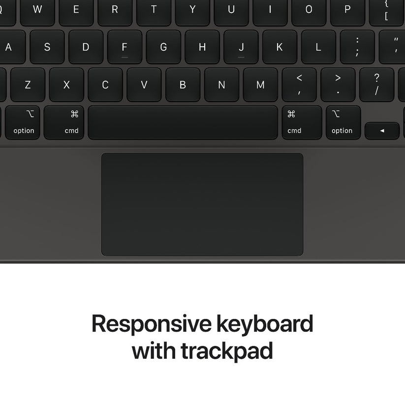 Apple tipkovnica Magic Keyboard za iPad Pro 12,9 (6. gen) in iPad Air 13 M2 - slovenska - črna - iSTYLE SI