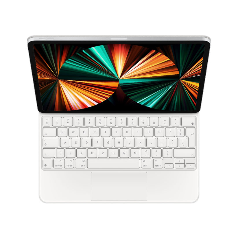 Apple tipkovnica Magic Keyboard za iPad Pro 11 (3. in 4. gen) in iPad Air (4. in 5. gen ter M2) - slovenska - bela - iSTYLE SI