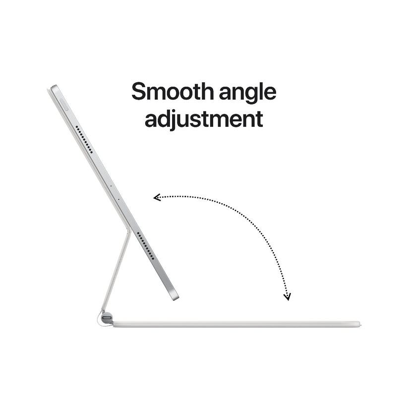 Apple tipkovnica Magic Keyboard za iPad Pro 11 (3. in 4. gen) in iPad Air (4. in 5. gen ter M2) - slovenska - bela - iSTYLE SI