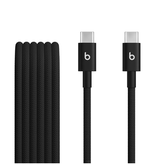Beats USB-C na USB-C pleten kabel 1.5 m - Bolt Black - iSTYLE SI