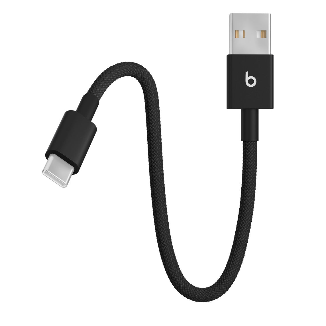 Beats USB-A na USB-C pleten kabel 20 cm - Bolt Black