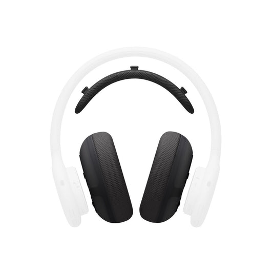 Komplet oblazinjenja za Beats 360 – črno pleteno oblazinjenje ušesnih blazinic in naglavnega loka