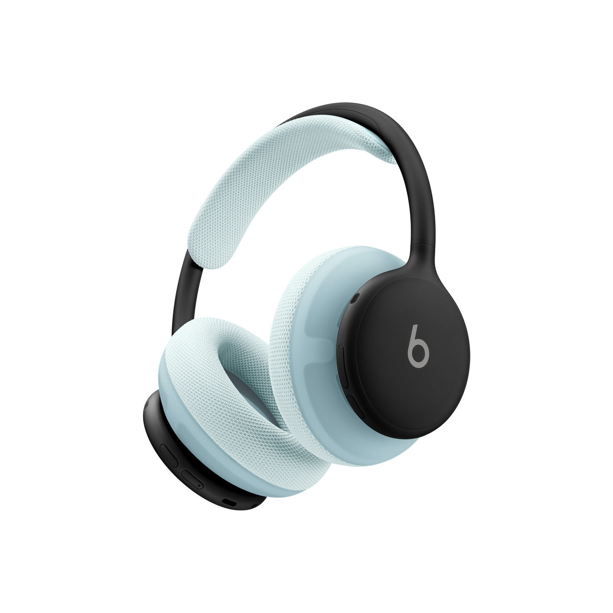 Komplet oblazinjenja za Beats 360 – nebeško modro pleteno oblazinjenje ušesnih blazinic in naglavnega loka