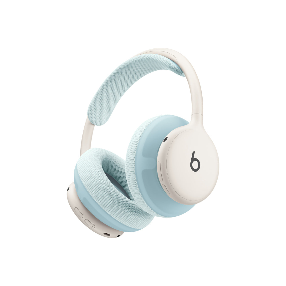 Komplet oblazinjenja za Beats 360 – nebeško modro pleteno oblazinjenje ušesnih blazinic in naglavnega loka