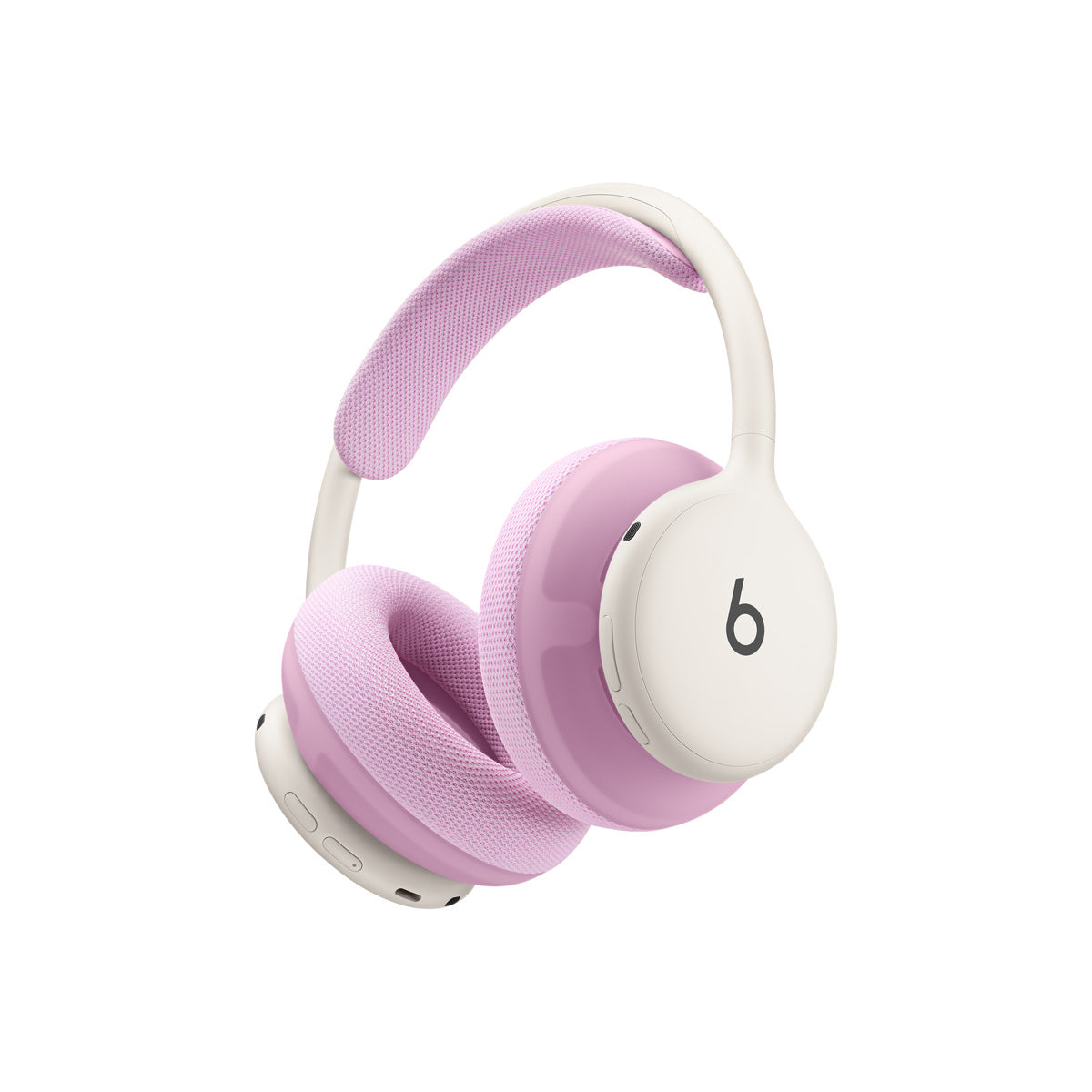Komplet oblazinjenja za Beats 360 – roza pleteno oblazinjenje ušesnih blazinic in naglavnega loka