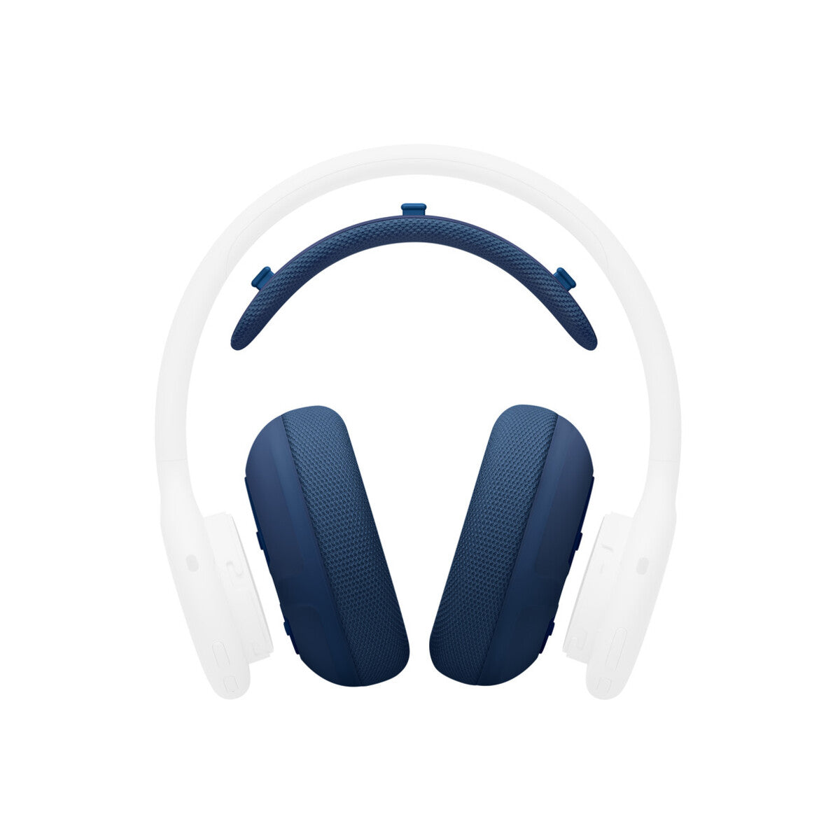 Komplet oblazinjenja za Beats 360 – temno modro pleteno oblazinjenje ušesnih blazinic in naglavnega loka