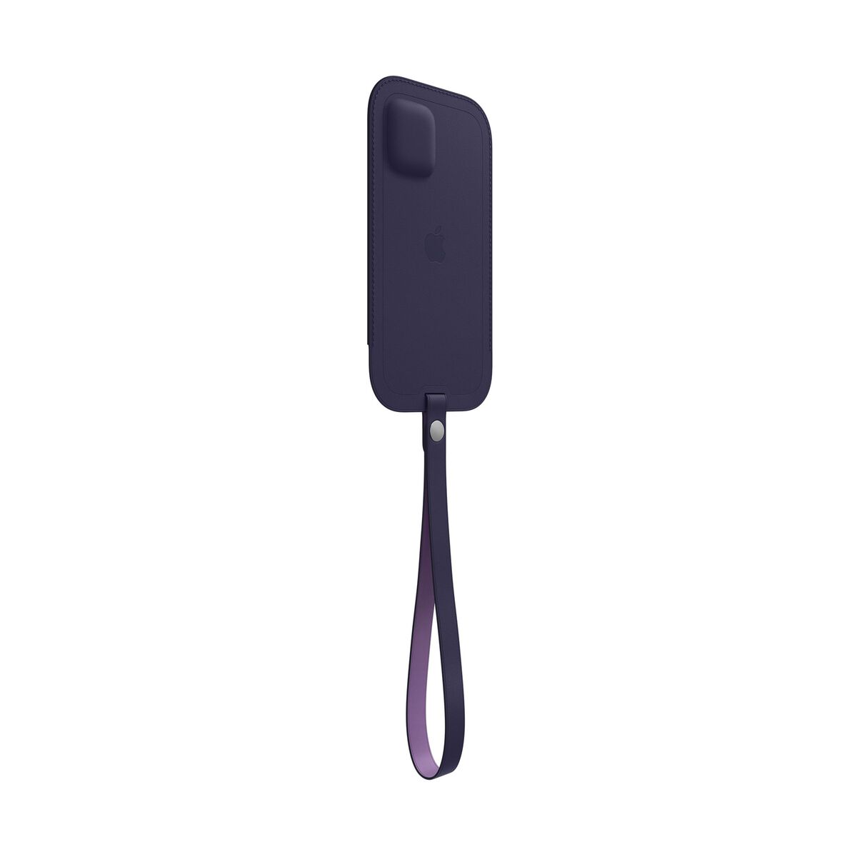 Apple usnjen etui za iPhone 12 Pro Max z MagSafe in s podporo za Find My - globoko vijolična - iSTYLE SI