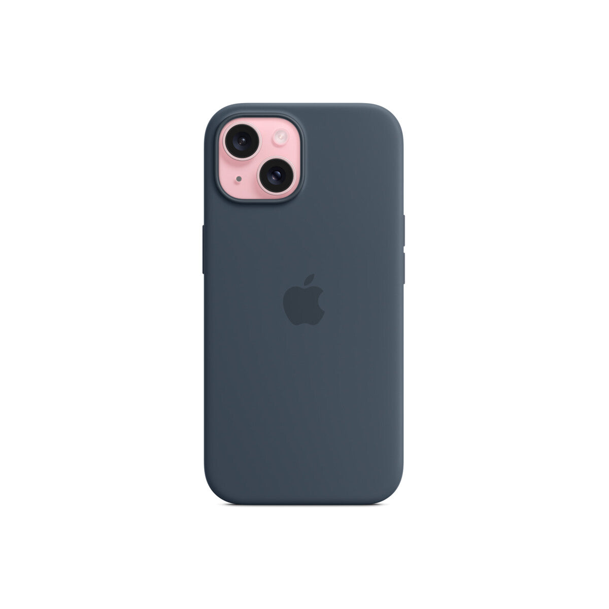 Apple silikonski ovitek za iPhone 15 z MagSafe - nevihtno modra - iSTYLE SI