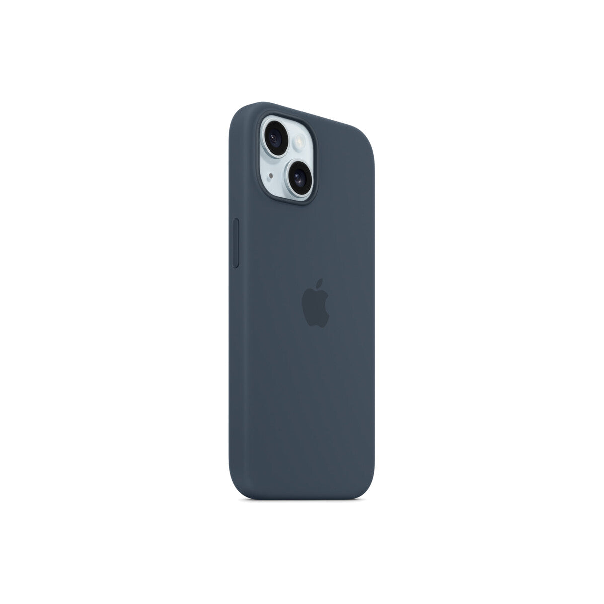 Apple silikonski ovitek za iPhone 15 z MagSafe - nevihtno modra - iSTYLE SI
