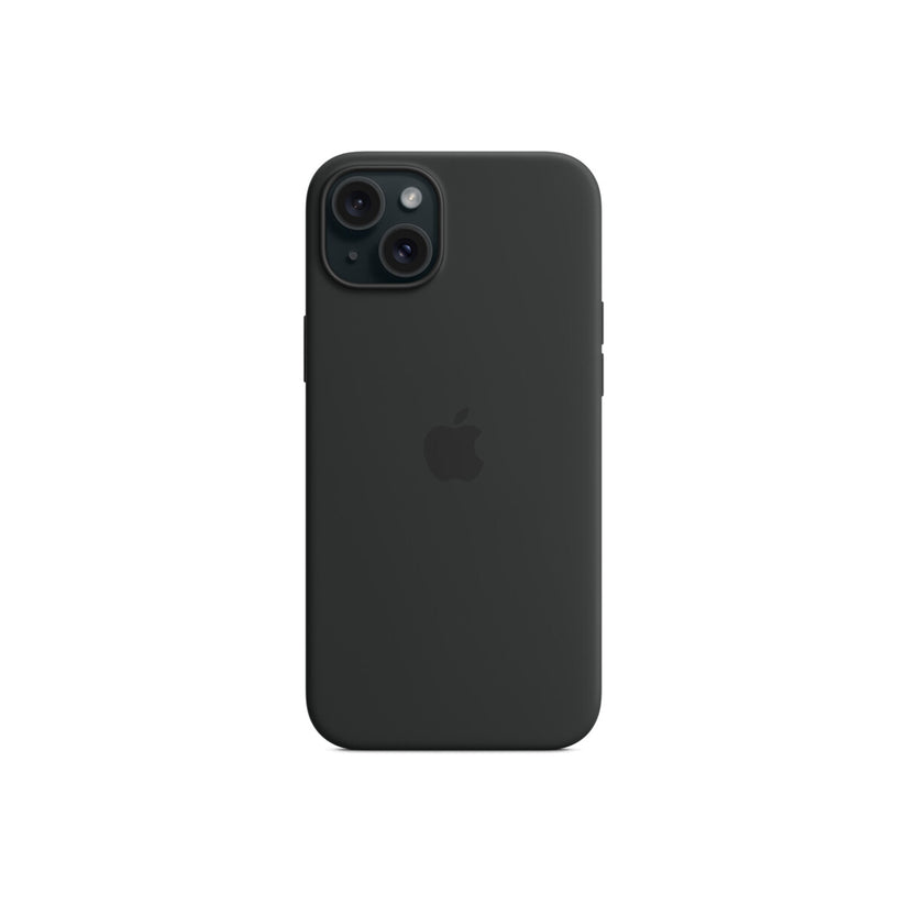 Apple silikonski ovitek za iPhone 15 Plus z MagSafe - črna - iSTYLE SI