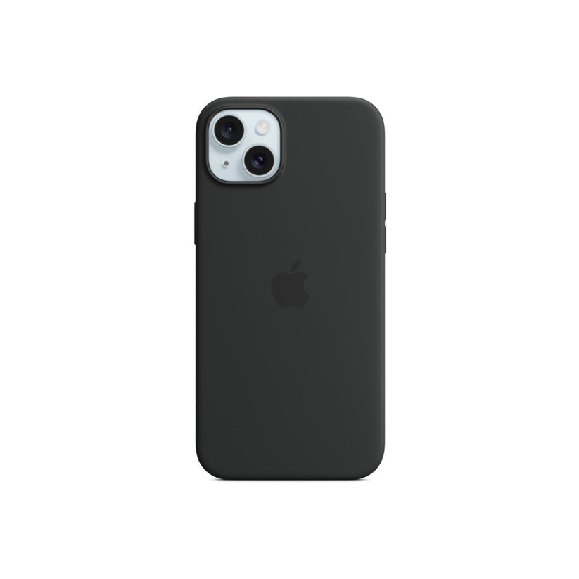 Apple silikonski ovitek za iPhone 15 Plus z MagSafe - črna - iSTYLE SI