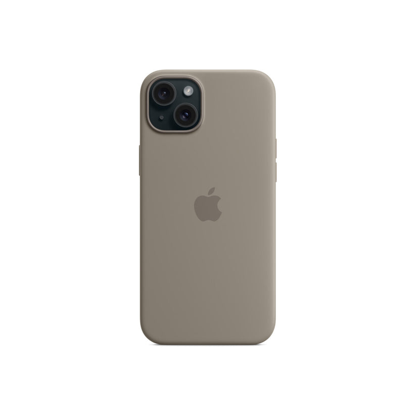 Apple silikonski ovitek za iPhone 15 Plus z MagSafe - glinena - iSTYLE SI