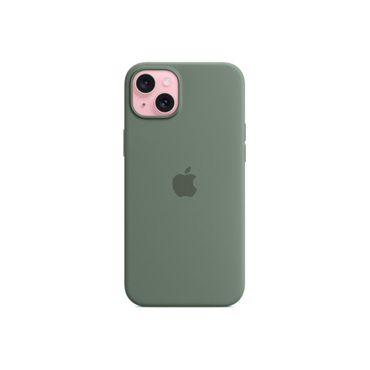 Apple silikonski ovitek za iPhone 15 Plus z MagSafe - cipresna - iSTYLE SI