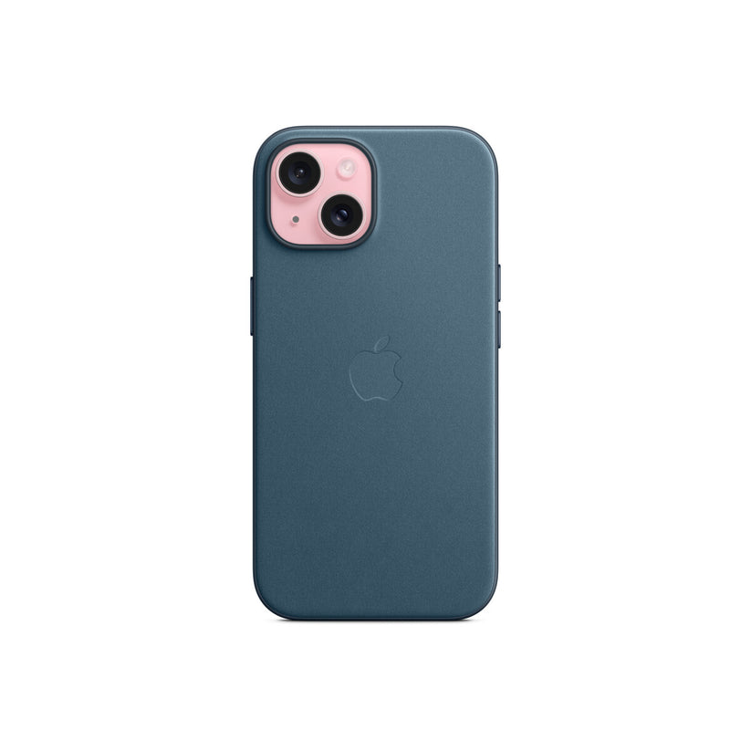 Apple ovitek iz tkanine FineWoven za iPhone 15 z MagSafe - pacifično modra - iSTYLE SI