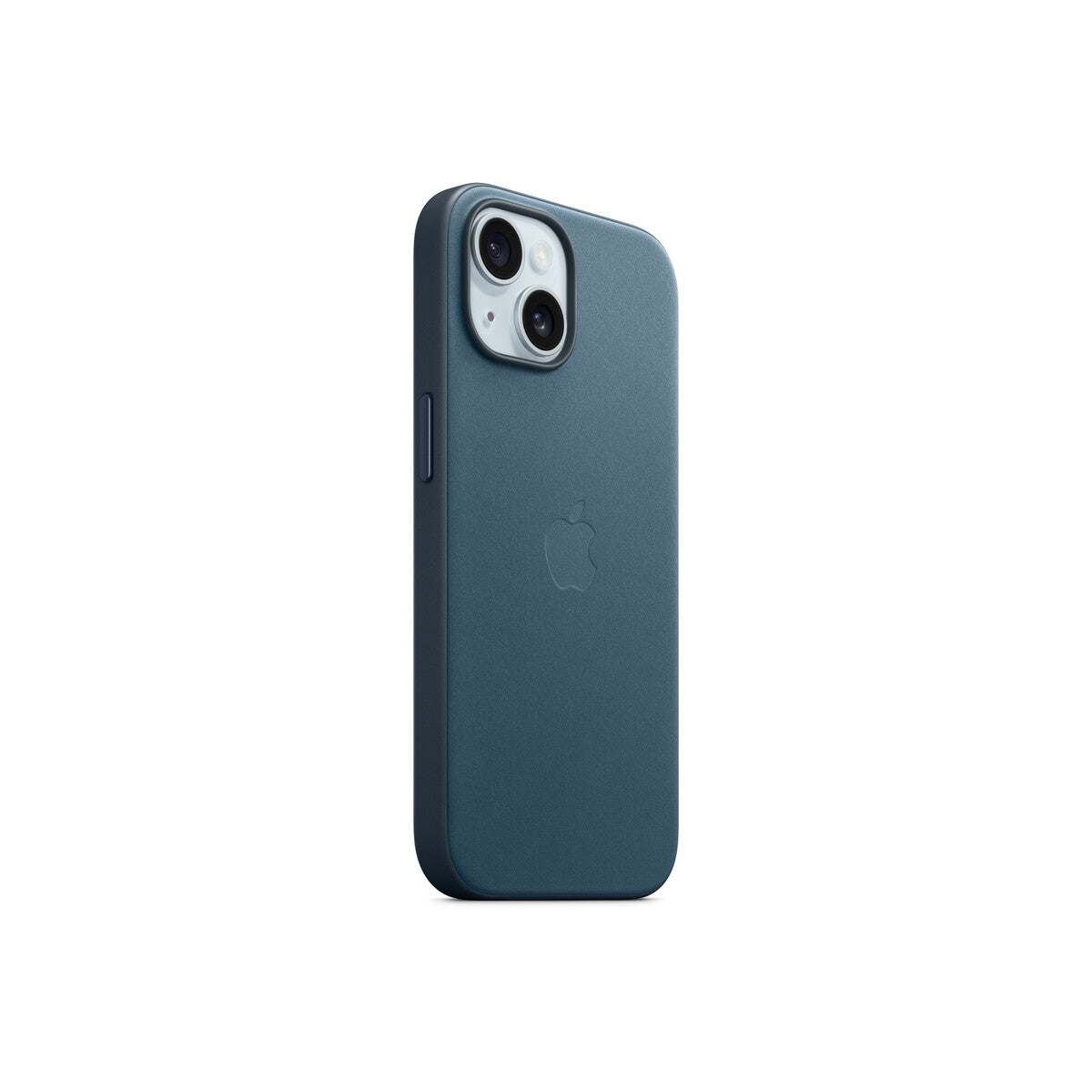 Apple ovitek iz tkanine FineWoven za iPhone 15 z MagSafe - pacifično modra - iSTYLE SI