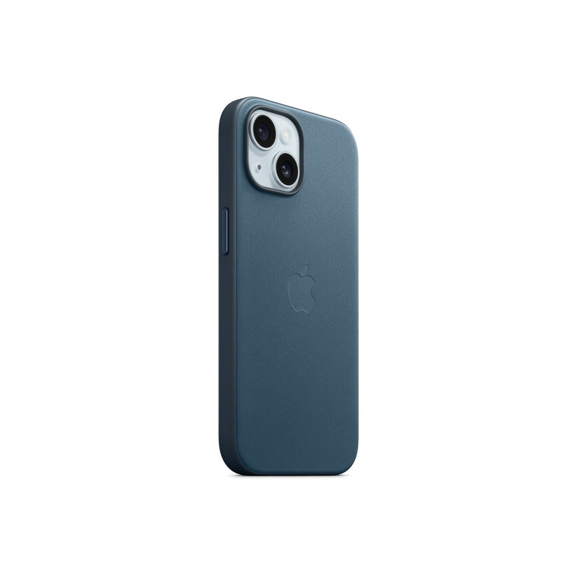 Apple ovitek iz tkanine FineWoven za iPhone 15 z MagSafe - pacifično modra - iSTYLE SI